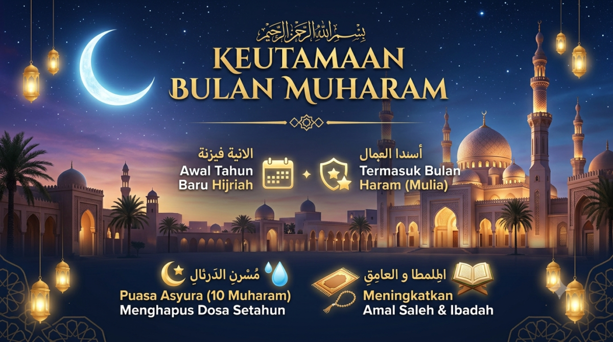 KEMULIAAN DAN AMALAN BULAN MUHARRAM